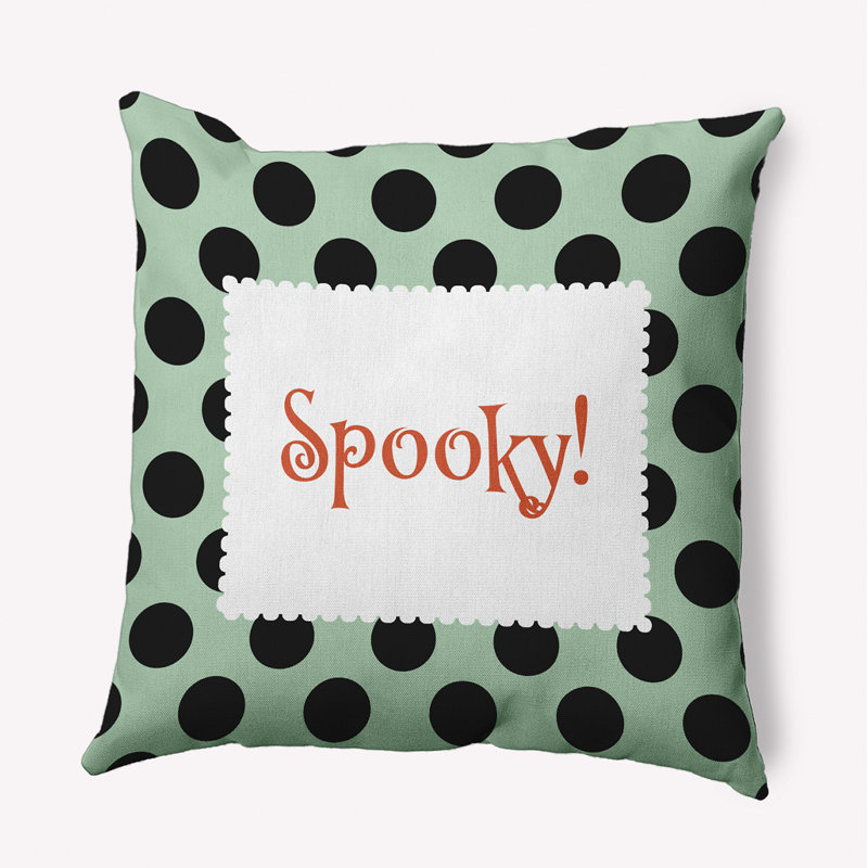 Coussin Witches Brew, Vert menthe, 16 po x 16 po