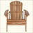 Durable Acacia Wood Folding Adirondack Chair With Traditional Slats And Rustic Design For Outdoor Comfort-1720998964