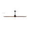 Grand ventilateur de plafond 72 po 3 pales en bois massif avec télécommande-357592002