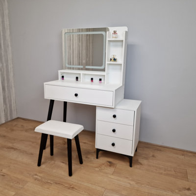 Atreus Dressing Table with Mirror
