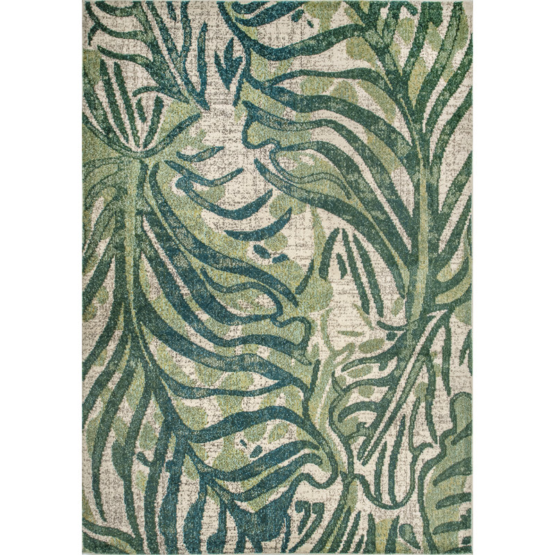Floral Area Rug, Rectangle 160 x 231cm