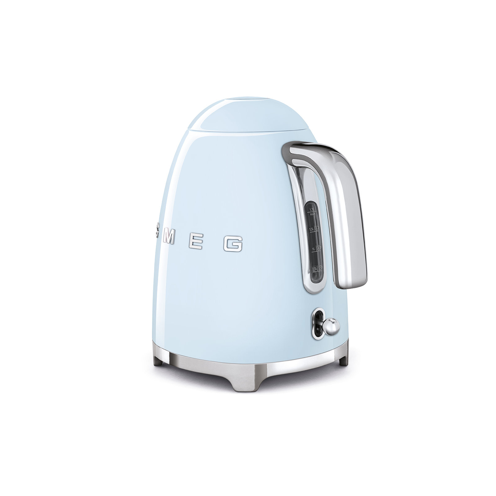 SMEG 50's Retro Style 7-Cup Electric Kettle, Pastel Blue