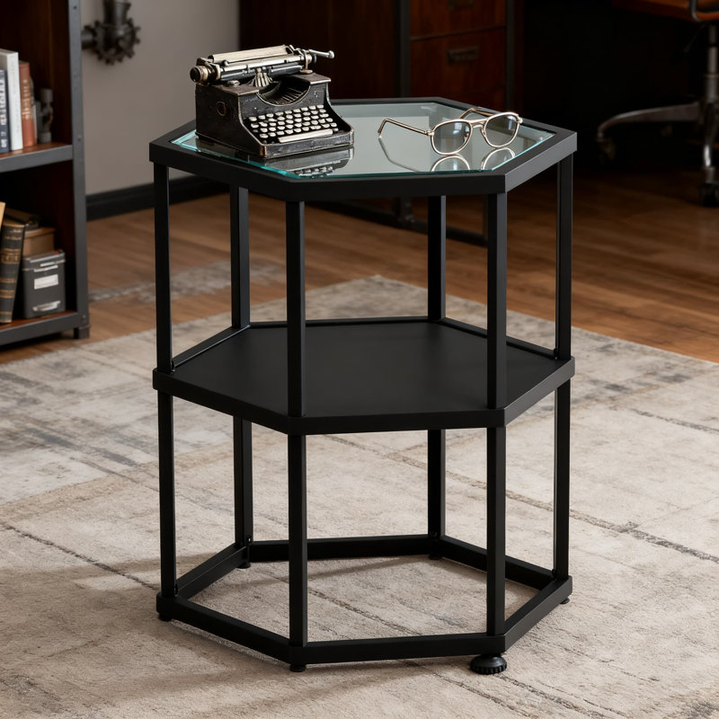 Table d'appoint Modern Hexagon