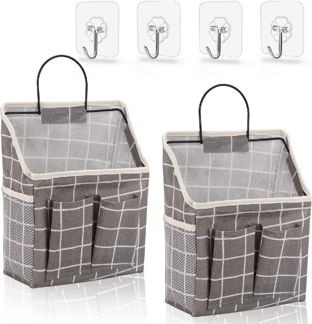 DASTINGO Fabric Wall Organizer with Wall Baskets | Wayfair