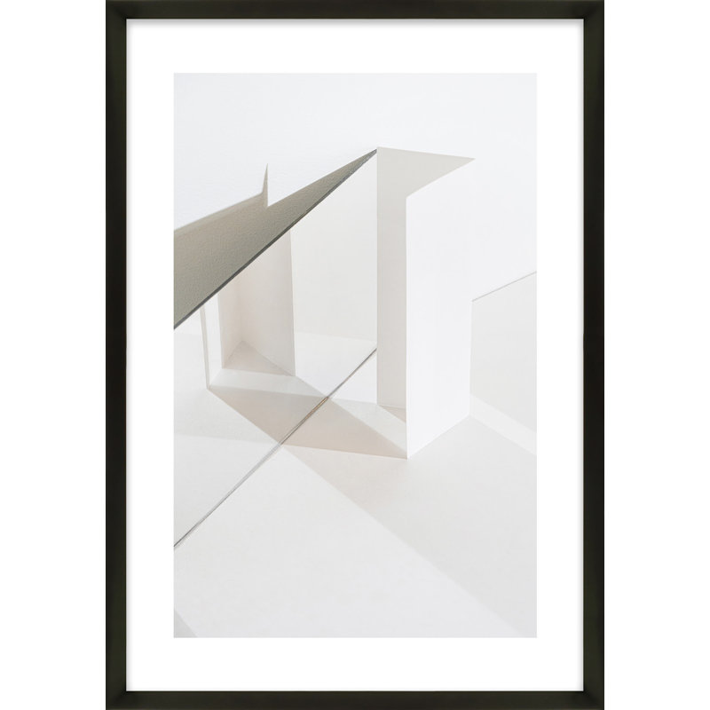 SV02507_Clean Slate As An Object 5 By Svetlana Smirnova - Framed Wall Art, Black Framed, 25" H x 17.5" W x 1.25" D