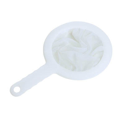 Nylon Mesh Kitchen-Fine Nylon Mesh Strainer Plastic Sieve Fine Mesh Filter Spoon For Soy Milk Coffee Milk Yogurt Juice Kefir Honey Wine  (100/200/400 Mesh)