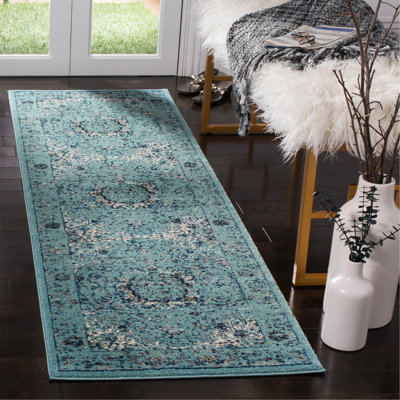 Altman Oriental Light Blue Area Rug