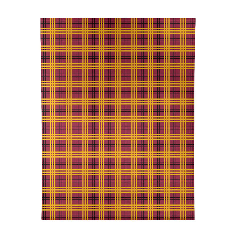 Tapis rouge à carreaux, Rectangle 8 pi x 10 pi