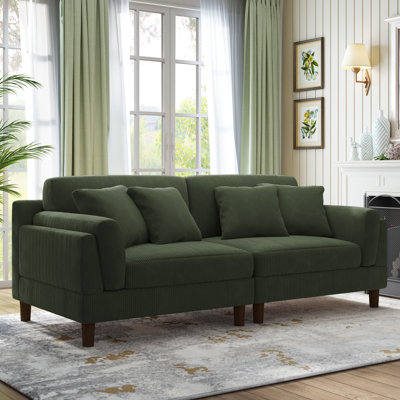 Ainara Bentura 227.9Cm Square Arms Sofa