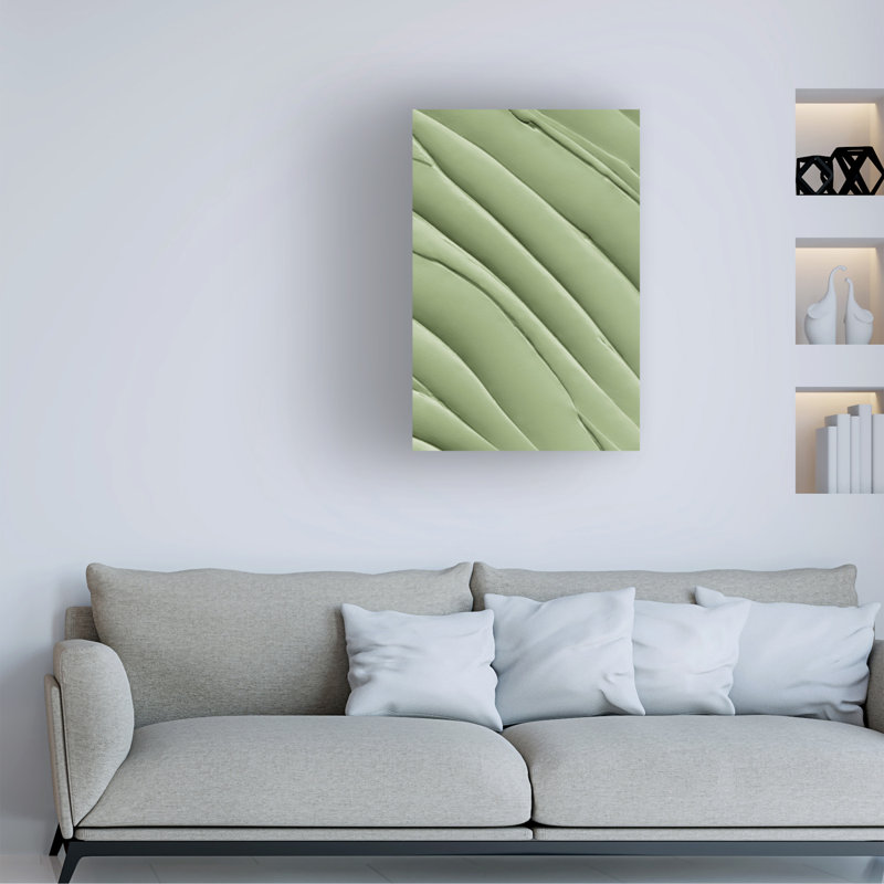 Art sur toile, feuilles de sauge bolognaise Incado, H 24 po x l 16 po