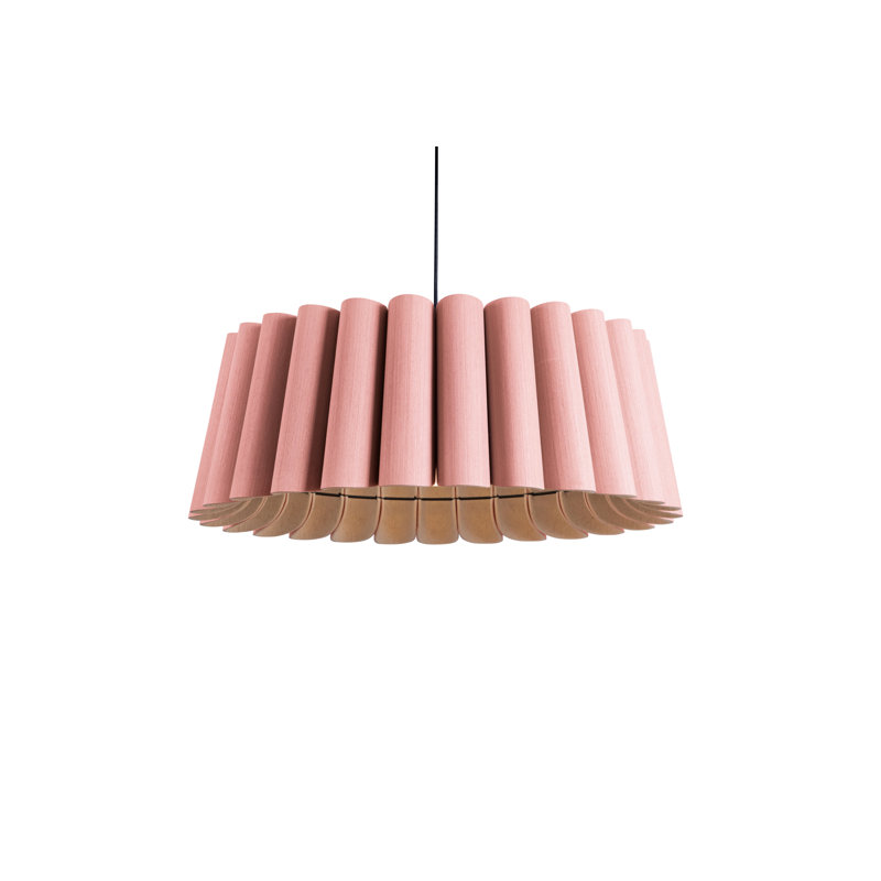 Luminaire suspendu Renata, Rose
