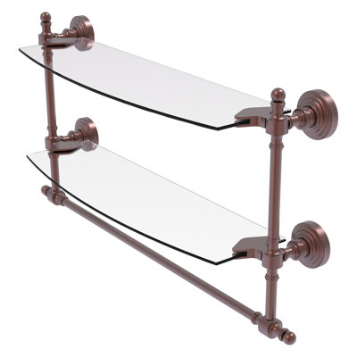 Retro Wave 2 Piece Tiered Shelf