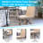 Iker Armless Faux Shearling Faux Shearling Accent Chair with Modern Wood Legs-69836267