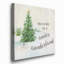 « Christmas Meadow I », reproduction d’art textuel sur toile tendue-253097986