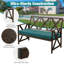 Banc de jardin en acier