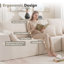 Canapé modulaire en velours côtelé modulaire Boneless-2105455528