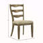 Fabric & Weathered Side Chair