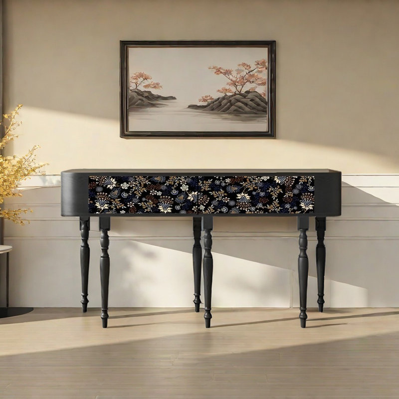 Console Retro, 31.5" H x 62.99" W x 15.75" D
