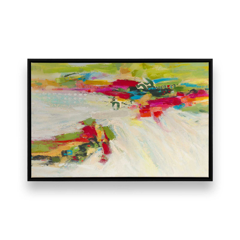Overview I by Janet Bothne Canvas Art Print, Floater Framed Print without Mat Canvas, Black, 12" H x 18" W