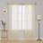 Sheer Curtains / Drapes Pair-61536990-61536989