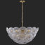 Lustre en verre et métal Alberta