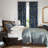 Luxury Velvet Fancy Hummingbird Blackout Curtain. Rod Pocket Back Tab Thermal Insulated Room Darkening Drapes（set of 2）-1623922342-1623922338