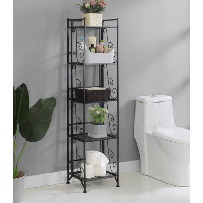 Rosealina 57.5""H x 13""W x 11.25""D Shelving Unit -  Red Barrel StudioÂ®, 694EA7D7ED3641658B080301E20F70AE