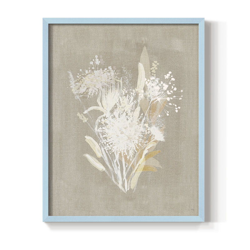 «Catskill Spring Morning II», reproduction encadrée - bois massif, H 11 po x l 9 po, Bleu