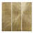 Sunburst 3-Piece Hand-Painted Resin Wall Art-92389201