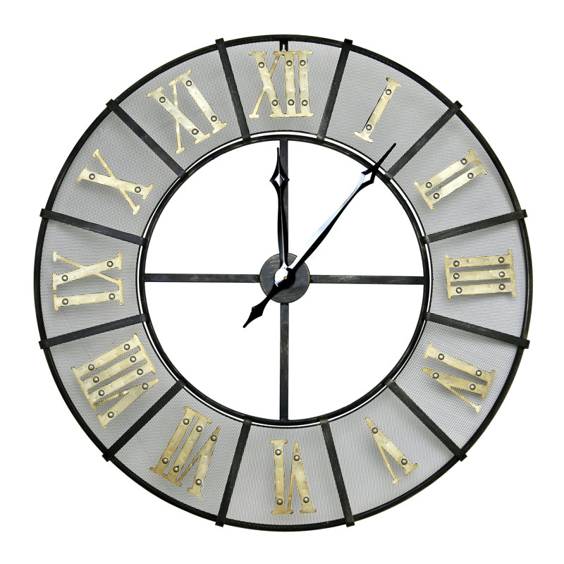 Metal Wall Clock