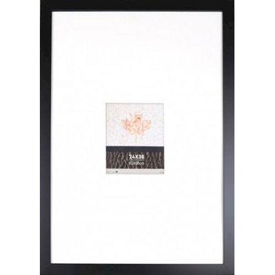 Cadre photo simple en bois biseauté