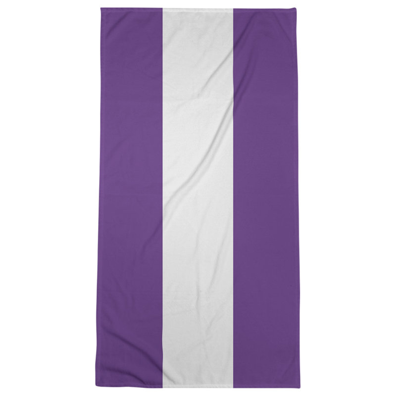 Cotton Blend Lightweight Bath Towel, Purple