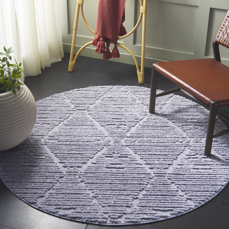 Inmon Performance Geometric Rug, Round 5'
