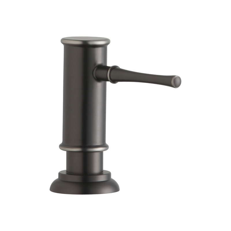 Soap Dispenser, Antique Steel