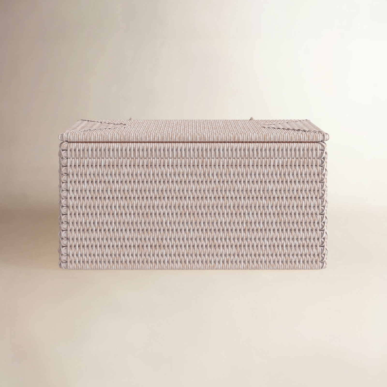 Thisbe Bathroom Storage Container, White Wash