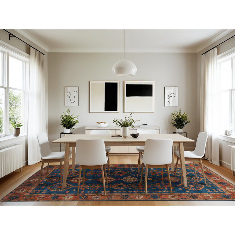 Machine Washable Turkish Gray Area Rug, Rectangle 7' x 10'