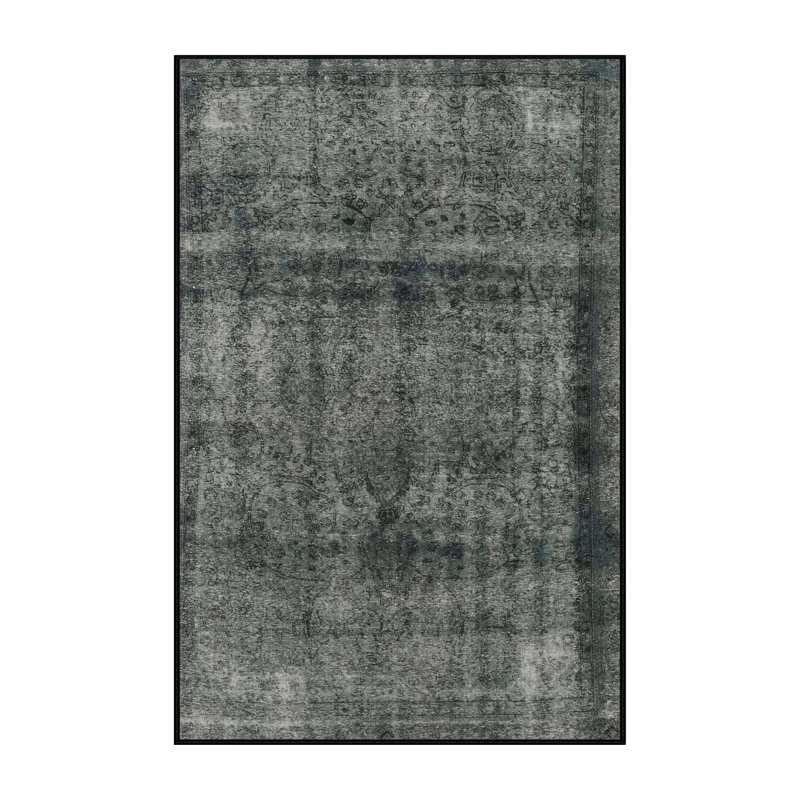 Abstract Indoor Rug, Rectangle 2' x 4'
