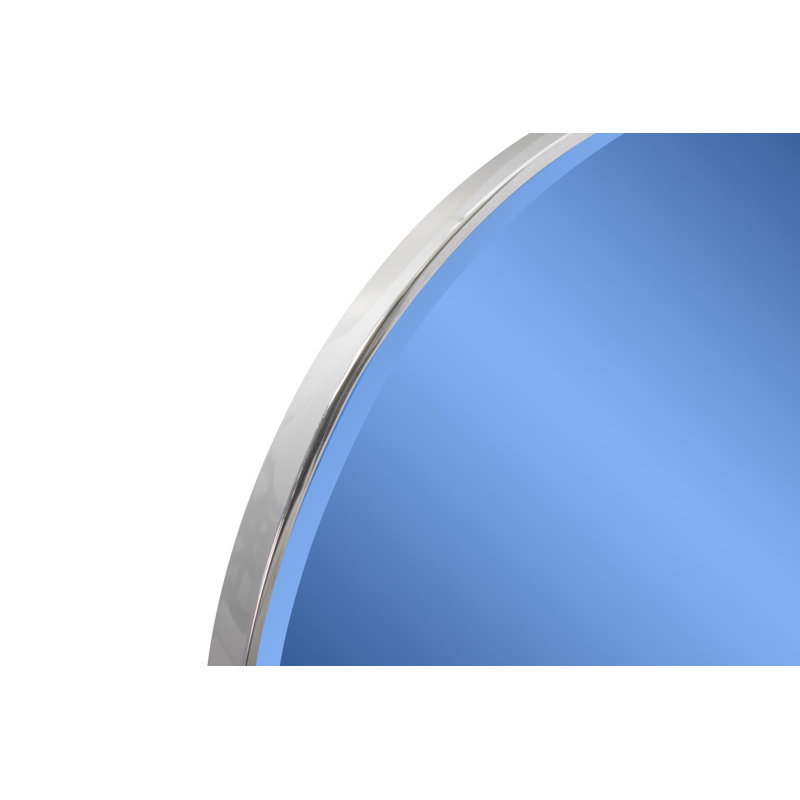 Miroir rond Jialin, vert émeraude, Bleu
