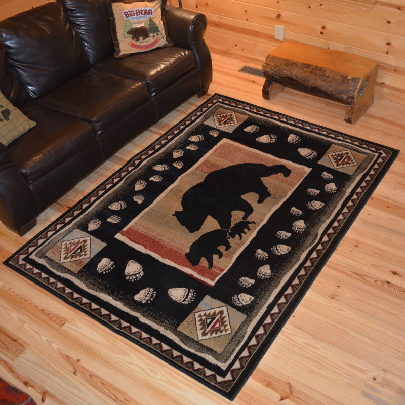 Tapis Haysi Southwestern, Rectangle 7 pi 10 po x 9 pi 10 po