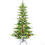 Arbre de Noël avec lumières à DEL blanc chaud, embouts en PE + PVC, fil mémoire à dépliage automatique, structure à charnières et support en métal stable - arbre de Noël à assemblage facile-1853404647