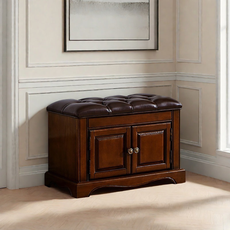 27.6in Shoe Storage Bench