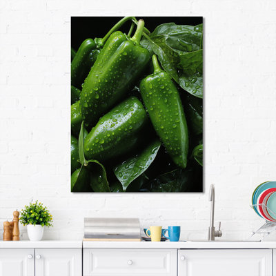 " Jade Green Pepper Vegetable II "