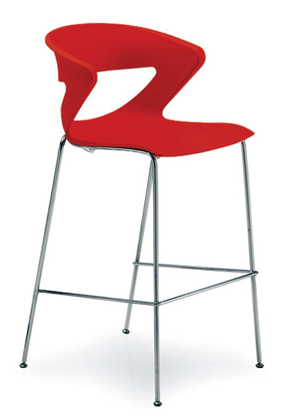 Tabouret de bar 30 po Kreature, Rouge