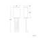 Vander 1 - Light LED Flush Mounted Sconce