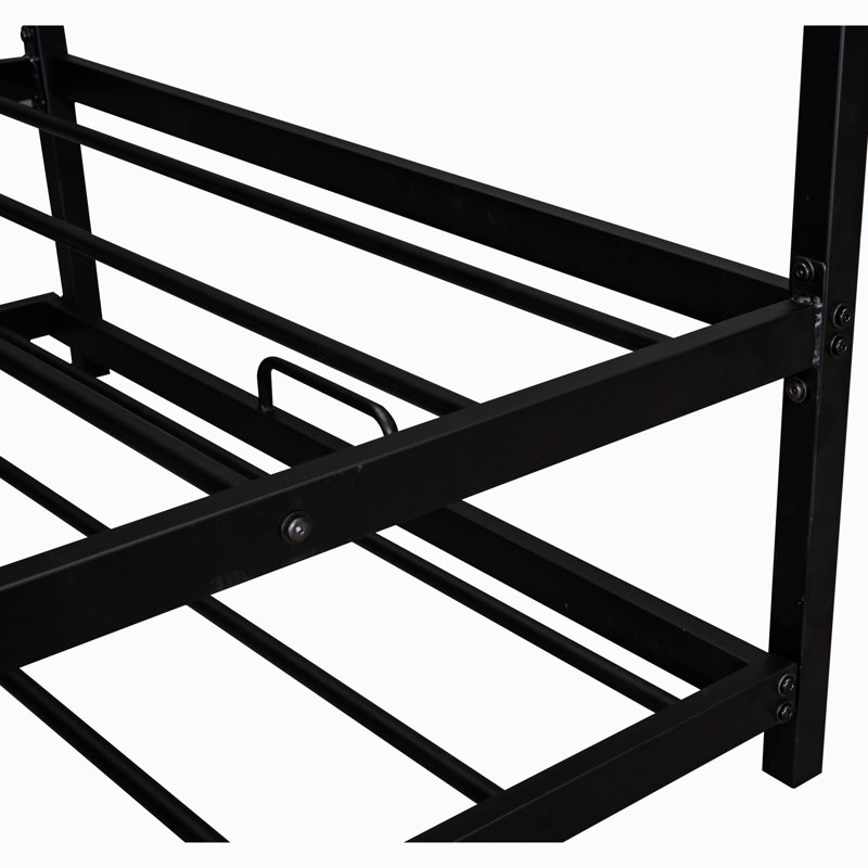 Offerman 73.23'' Bed Frame, Black