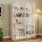 78.7'' H X 47'' W 5-Tier Bookcase With Glass Doors
