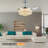 Haliey 4 - Blade LED Crystal Ceiling Fan with Remote Control and Light Kit Included-1008224073