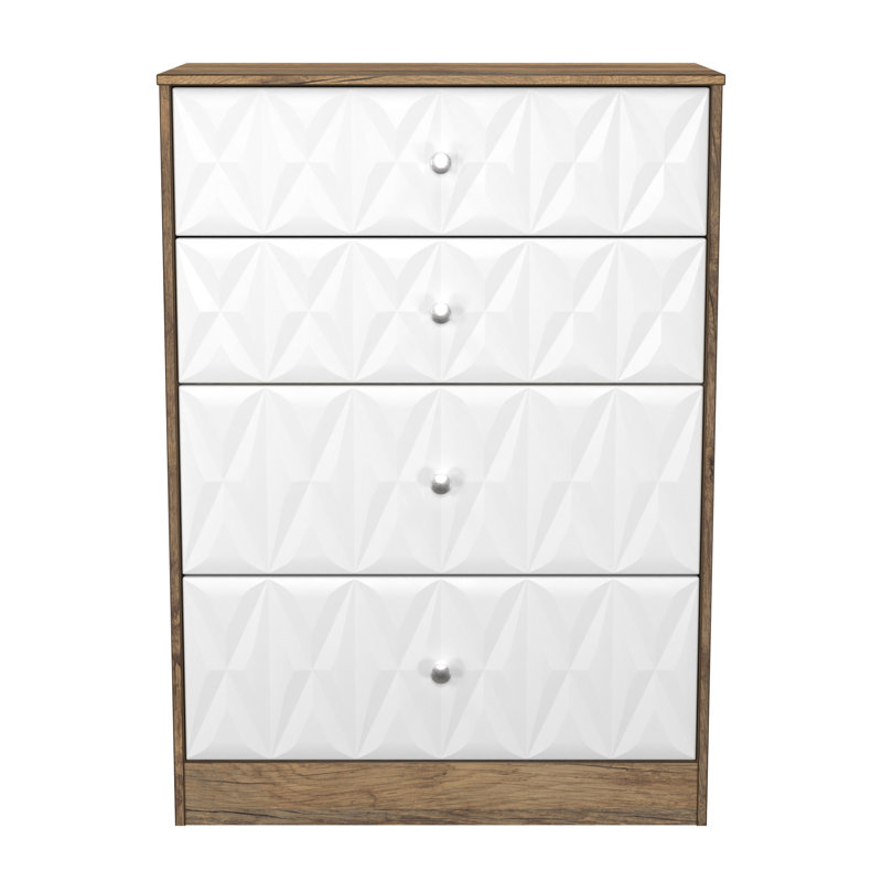 Ceinwen 77cm W 4 - Drawer Chest of Drawers