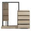 Armoire avec 4 tiroirs et 3 tablettes-1413433266