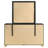 Freret 59" W 6-Drawer Solid and Manufactured Wood Dresser with Mirror-98465162